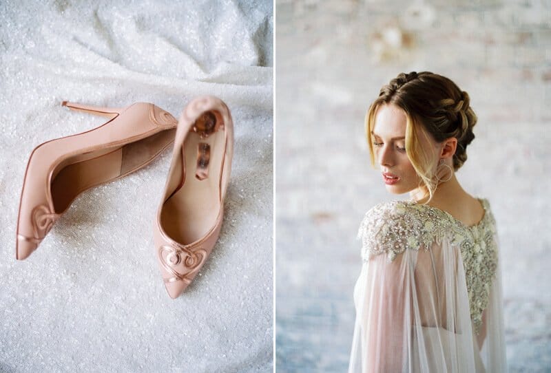 Glitter Inspired Bridal Shoot by Lucy Davenport Photography