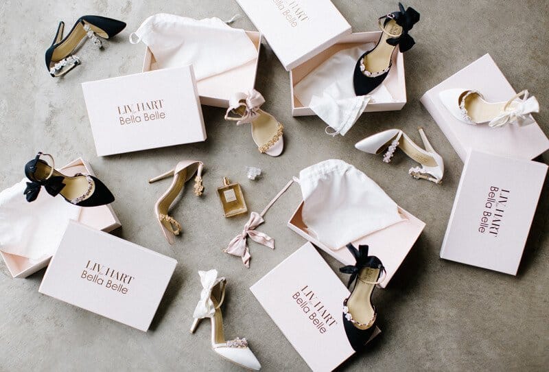 Bridal Shoe Collection by Bella Belle Shoes and Enchanted Atelier by Liv Hart
