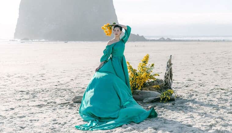 A Luminous Bridal Inspiration in Cannon Beach