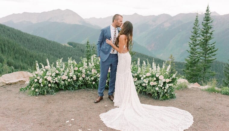 Dreamlike Colorado wedding at The Little Nell