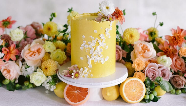 Modern Citrus inspired Wedding Editorial