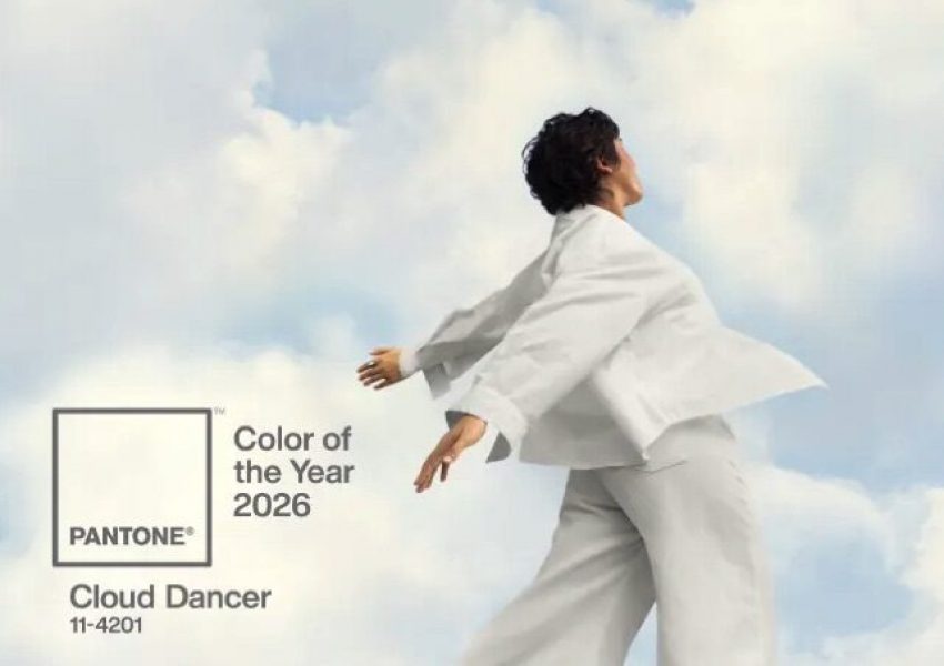 Pantone Color of the year 2026 Cloud dancer